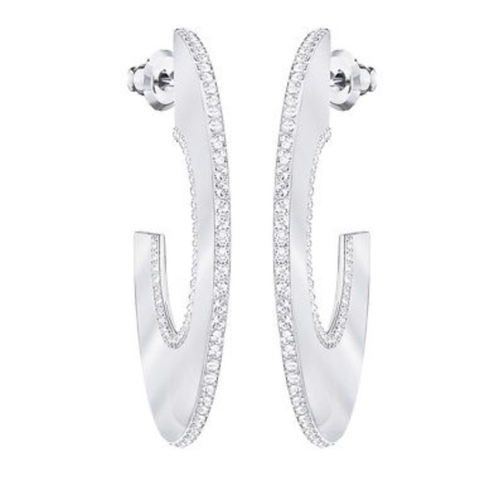NWT💎Swarovski💎Gelane Hoop Pierced Earring5279779